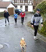 Joggen am Frankenweg